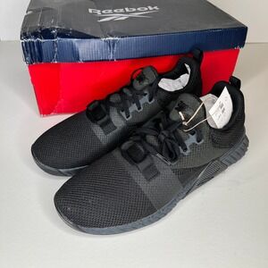 Reebok Shoes Flashfilm 2.0 Black Cross Training Athletic New 10